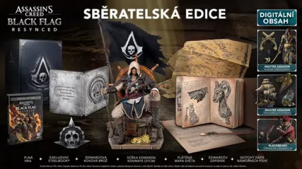PS5 Assassin's Creed Black Flag Resynced COLLECTOR'S EDITIONN / Akčná / Angličtina / od 18 rokov / Hra pre Playstation 5