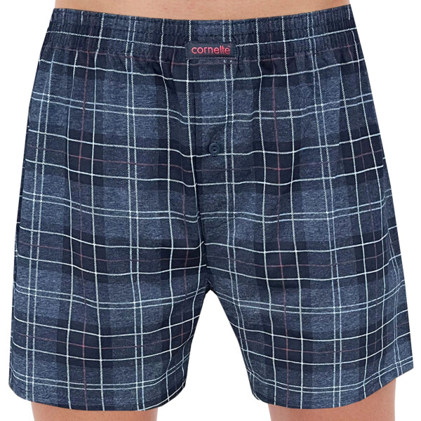 Pánske šortky 002/307 Comfort - CORNETTE tmavě modrá M