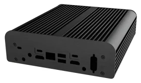 Akasa Newton TN UCFF čierna / Mini ITX / hliník / OEM / bez ventilátora (A-NUC63-M1B)