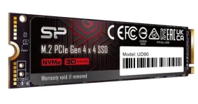 Silicon Power UD90 2TB / M.2 2280 NVMe / PCIe 4.0 / 3D NAND / R: 5000MBs / W: 4800MB (SP02KGBP44UD9005)