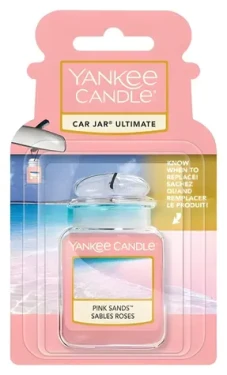 Yankee Candle Car Jar Ultimate Pink Sands / Vôňa do auta / gél na zavesenie / 6 ml (1723597E)