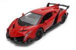 Mamido Mamido Autíčko na diaľkové ovládanie Lamborghini Poison 1:14 so svetlami červené