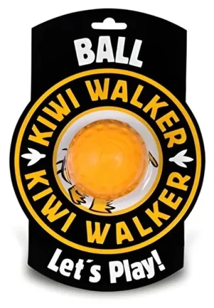 Kiwi Walker Plávacia loptička oranžová / Hračka pre psov / TPR pena / 7 cm (TPR-222)