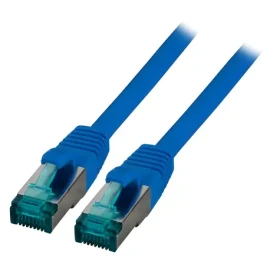 EFB Cat6a S/FTP 15 m modrá / Patch kabel / RJ-45 / LSZH / 10 Gigabit Ethernet (MK6001.15BL)
