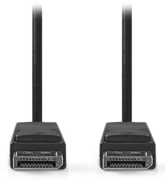 Nedis DisplayPort kábel 3 m čierny / Kábel DisplayPort / DisplayPort 1.2 / 4K (CCGL37010BK30)
