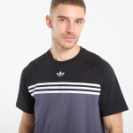 Tričko adidas Chest Stripes T-Shirt Aurora Onix L