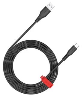 Canyon AC18SC čierna / Kábel / USB-A - USB-C / 18W / 1.2m (CNS-AC18SC12B)