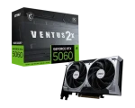 MSI GeForce RTX 5060 8G Ventus 2X OC / 2535MHz / 8GB GDDR7 / 128-bit / 1x HDMI + 3x DP / 550W (8) (RTX 5060 8G VENTUS 2X OC)