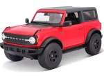 Maisto Ford Bronco Wildtrak 2021 červená