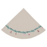 GREEN GATE Bavlnený obrus Juana Sand 100 cm