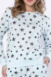 DÁMSKE PYŽAMO KINGA 1643 baby blue 2XL