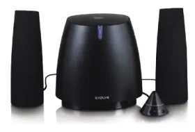 Evolve repro 2.1 Demon A410 piano black, RSR (20W+10W+10W) dvojpásmové satelity (A410)
