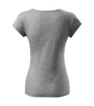 Pure T-shirt dámske tmavosivé 3XL