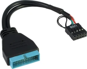 Inter-tech 88885217 / Adaptér / USB 3.0 na USB 2.0 / interný 9-pin (88885217)