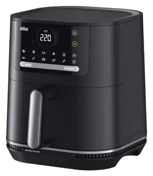 Braun MultiFry 5 HF 5054I čierna / Teplovzdušná fritéza / 2000 W / 6 l / 15 programov (0X12500023)