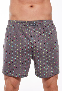 Pánske boxerky Cornette Comfort 008/282 3XL-5XL šedá