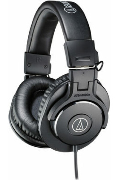 AUDIO-TECHNICA ATH-M30x čierna / uzavreté slúchadlá / CCAW vinutie / 3.5 mm jack (ATH-M30x)