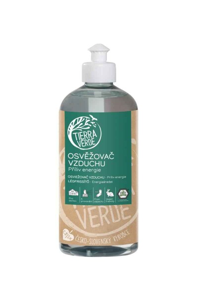 TIERRA VERDE Osviežovač vzduchu – Príliv energie (fľaša 500 ml)