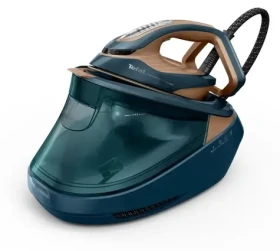 TEFAL Pro Express Vision Max GV9920 modrá, medená / Vysokotlaková žehliaca stanica / 7,5 bar / 1,8 l nádrž (GV9920)