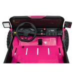 Mamido Elektrické autíčko Extreme Sport 4x4 s premenlivou veľkosťou ružové