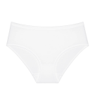 SENSE OF COTTON - Bezšvové midi nohavičky z organickej bavlny Triumph WHITE 42