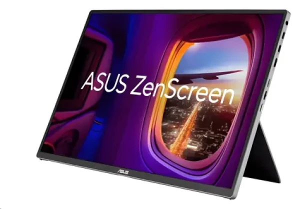16" Asus ZenScreen MQ16FC strieborná / Monitor / OLED / WUXGA 1920x1200 / 16:10 / USB-C / prenosný (MQ16FC)