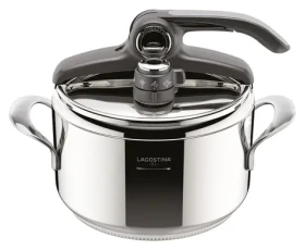 Lagostina Diva / Tlakový hrniec / Nerezová oceľ / 22 cm / 5 l (012022010505)
