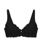 Dámska podprsenka Amourette W - BLACK - čierna 0004 - TRIUMPH BLACK 80D