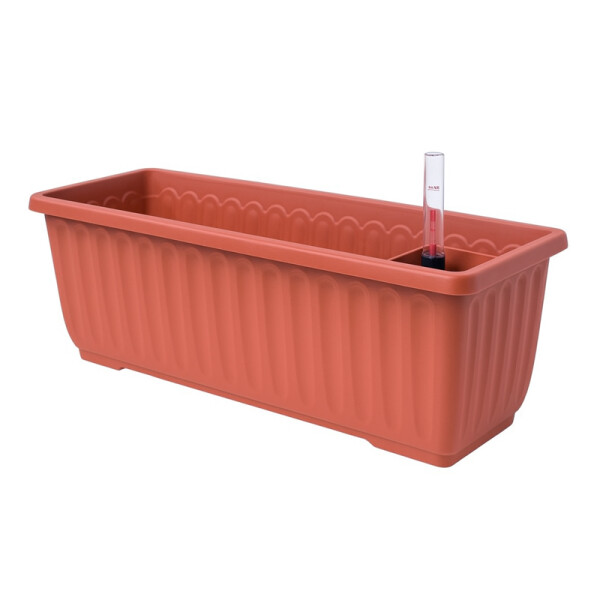 Plastia Samozavlažovací truhlík Siesta LUX terakota 60 cm