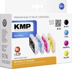 KMP KMP B13V Promo Pack compatible with LC-970 Bk/C/M/Y - 1060,0050