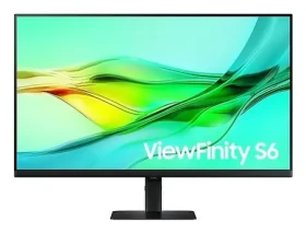 32" Samsung ViewFinity S6 S32D604UAU čierna / Monitor / IPS / QHD / 100Hz / USB-C 90W / Daisy Chain / KVM (LS32D604UAUXEN)