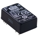 MEAN WELL DCW20W8-12 DC / DC menič napätia 24 V -12 V -12.000 A 20 W; DCW20W8-12