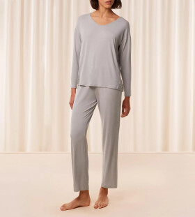Dámske pyžamo Timeless Sensuality PK LSL - GRAY 7816 - TRIUMPH Silent Grey 42