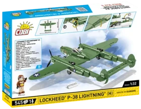 Cobi 5726 Americký bombardér Lockheed P-38 H Lightning