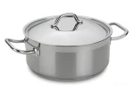 Silampos Profi Tejo / Kastról s pokrievkou / 28 cm / 6,7 l / nerez 18/10 (632125641028100)
