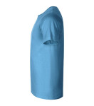 Maľované tričko unisex azúrovo modré 3XL