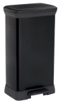 Curver Deco Bin čierna / Odpadkový kôš / 50 l / pedálové otváranie (187178)