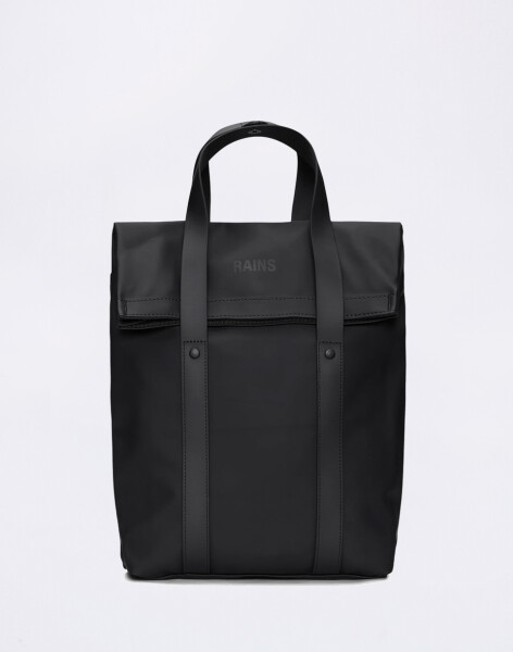 Rains 2 Way Tote Backpack Mini 01 Black