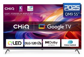 CHiQ U55QM9V QLED 55'' 4K Ultra HD Google TV