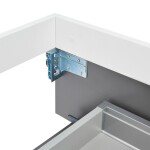 Kúpeľňová skrinka s umývadlom SAT Feel 120x30x46 cm antracit mat SATFEEL120ANTU2 SATFEEL120ANTU2