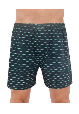 Boxerky Cornette Comfort 008/301 3XL-5XL tmavě modrá 5XL