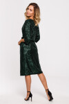 Made Of Emotion Dress M653 Bottle Green