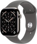 Apple Watch 11 GPS + Cellular 42mm Natural Titanium Sport Band S/M Grafitový (MF8M4MP/A)