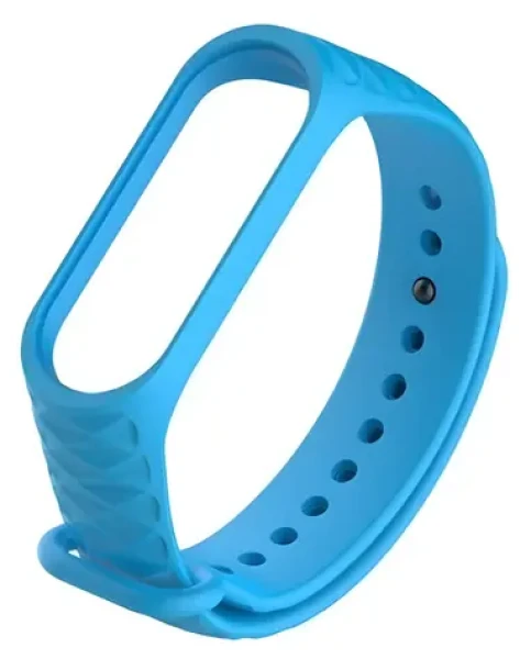 Beline Opasok XIAOMI Mi Band 3/4 modrá / Opasok pre fitness náramok / silikónový