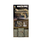 Mamido Stavebnica pištole Beretta M92 237 dielikov 3v1