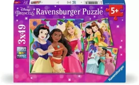 Ravensburger Disney: Princezné z rozprávok - 3x49 dielikov