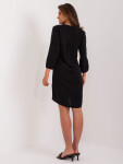Šaty D73761M30427A čierne XL