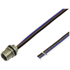 BKL Electronic Vestavná zásuvka pre čidlo/aktuátor, 2701011, piny: 4. mája, 0.2 m, 1 ks; 2701011