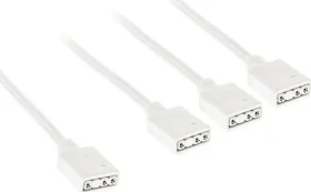 Kolink ARGB rozbočovací kábel 1-3 biela / Rozbočovací kábel / ARGB 3-pin / 30 cm (PGW-AC-KOL-156)