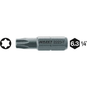 Hazet HAZET, 2223-T27 bit Torx T 27, Speciální ocel , C 6.3, 1 ks; 2223-T27